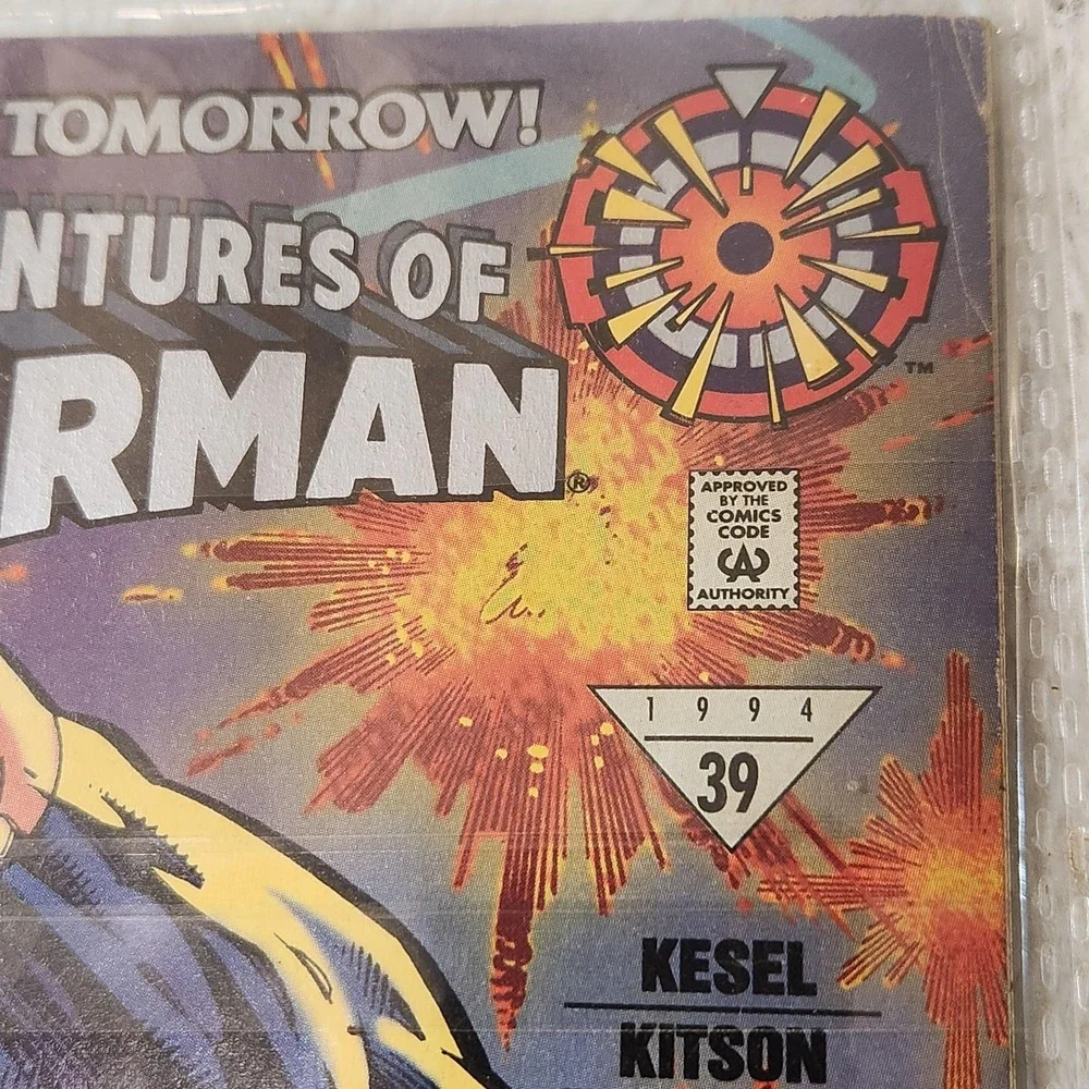Vintage 1994‎ The Adventures of Superman #0 DC Comics Kesel Kitson Comic Book